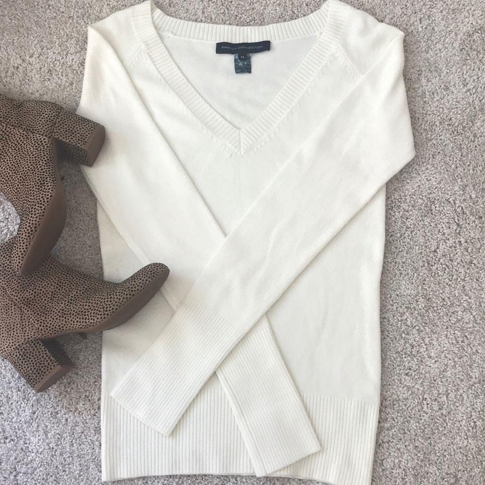 French Connection V neck sweater